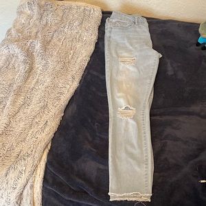 Slightly worn jeans, size 6, beans d.jeans